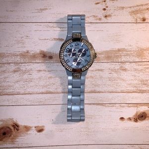 Guess light blue watch